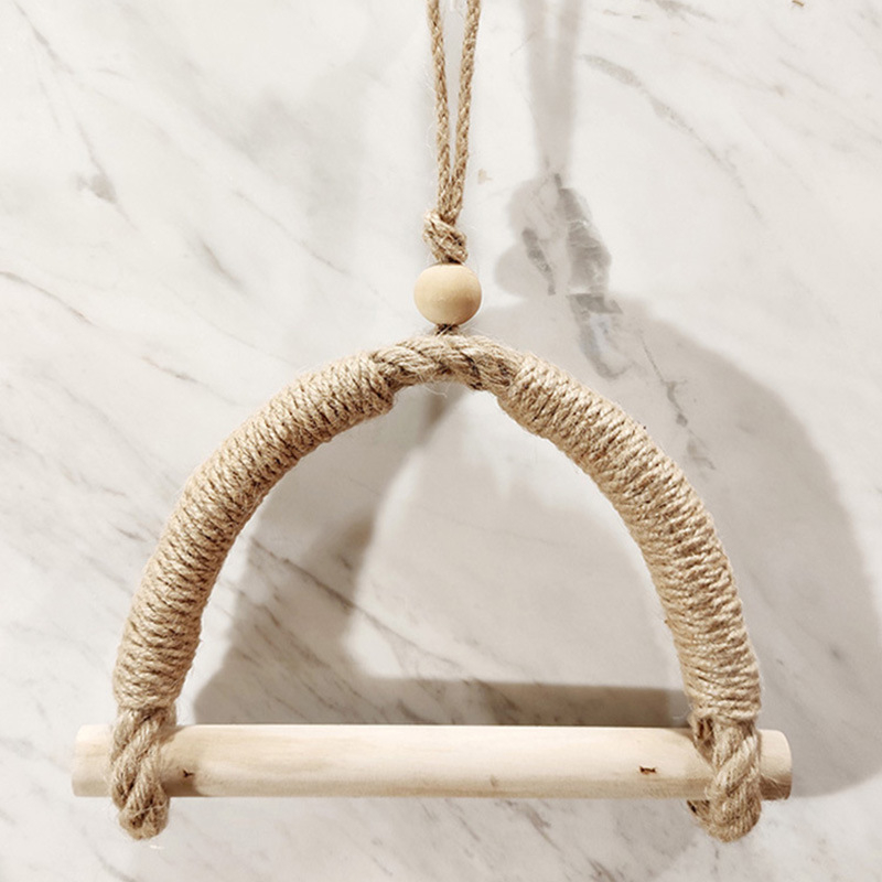 Ručno pleteni držač toaletnog papira od konopne užadi za kupaonicu