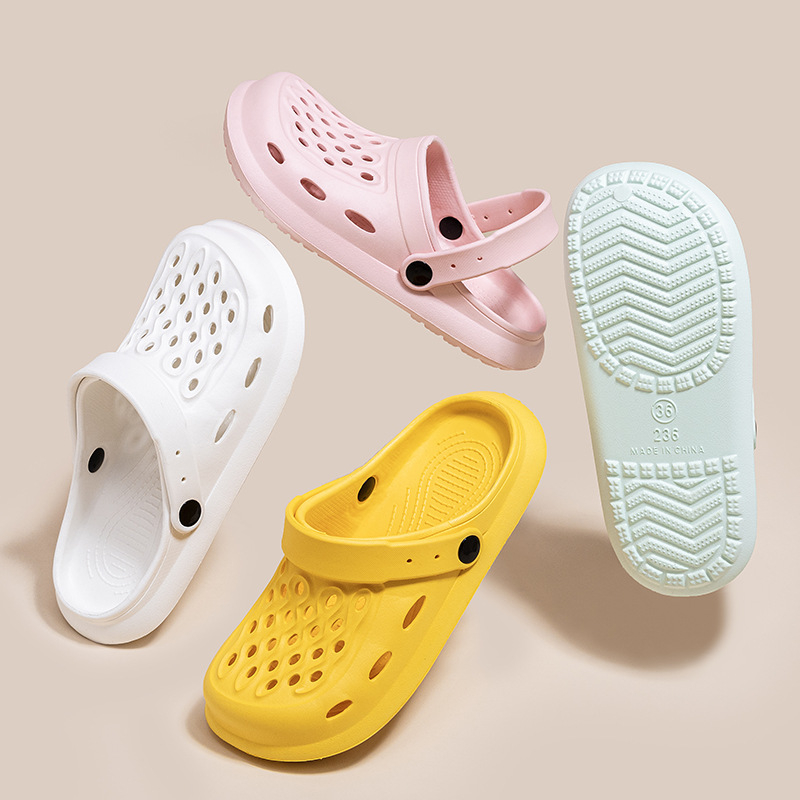 Qida Shun Διαπερατά Παπούτσια για Παραλία και Κήπο, Unisex, Διαπνέοντα, Αντιολισθητικά