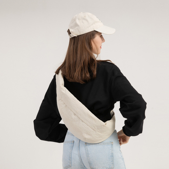 Ženska crossbody torba u japanskom stilu, svestrana za svakodnevnu upotrebu, lagana, oblik dumplinga