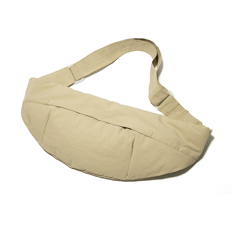 Ženska crossbody torba u japanskom stilu, svestrana za svakodnevnu upotrebu, lagana, oblik dumplinga