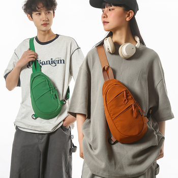 Unisex nylon torbica za prsa – sportska, casual crossbody, mala modernna torbica visokog kvaliteta