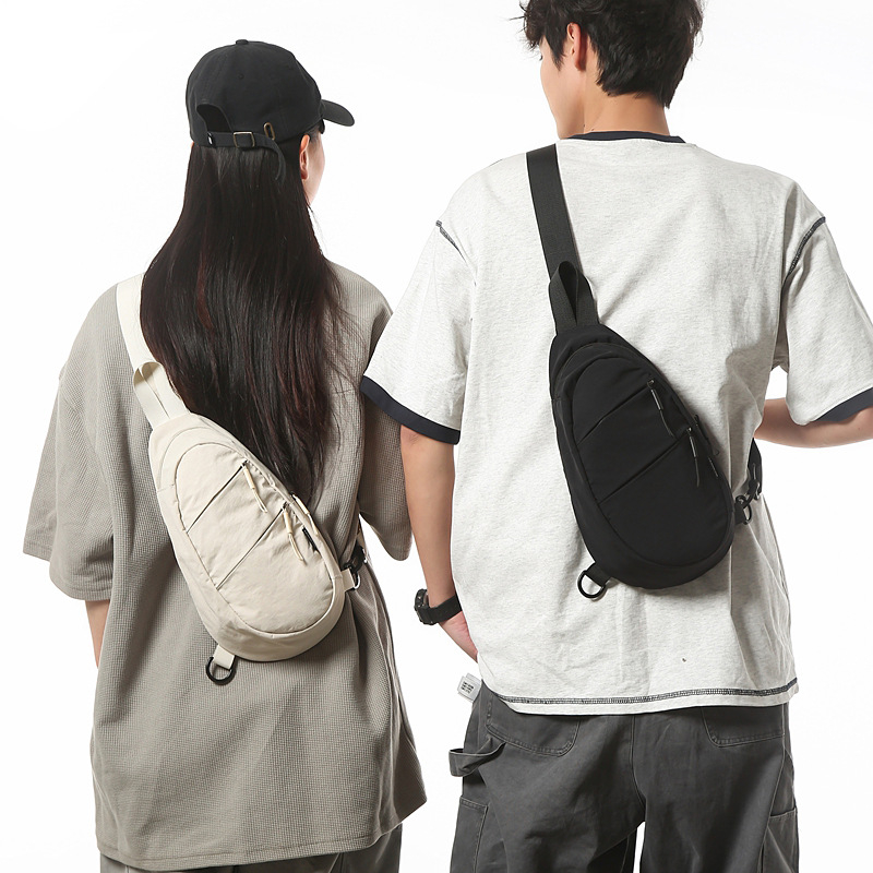 Unisex nylon torbica za prsa – sportska, casual crossbody, mala modernna torbica visokog kvaliteta