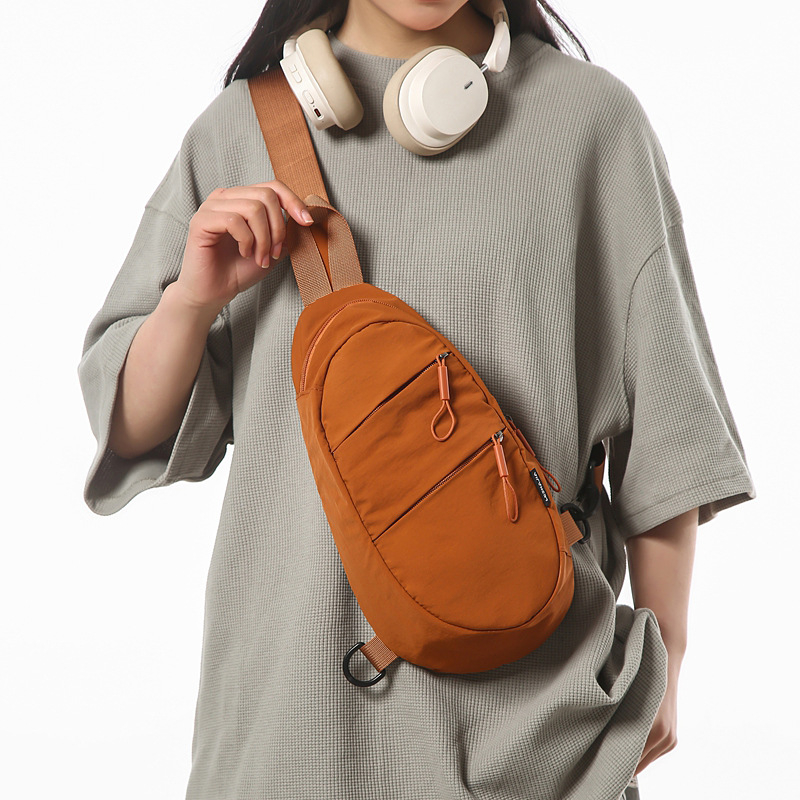 Unisex nylon torbica za prsa – sportska, casual crossbody, mala modernna torbica visokog kvaliteta