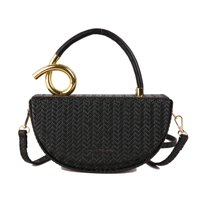 Ženska crossbody torbica tipa sedlo, mala kutija torba u nježnom luksuznom stilu
