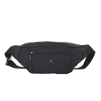 Dámska taška, leto 2025, nylonová taška na šport a bežné nosenie, crossbody/bedrová, jednofarebná
