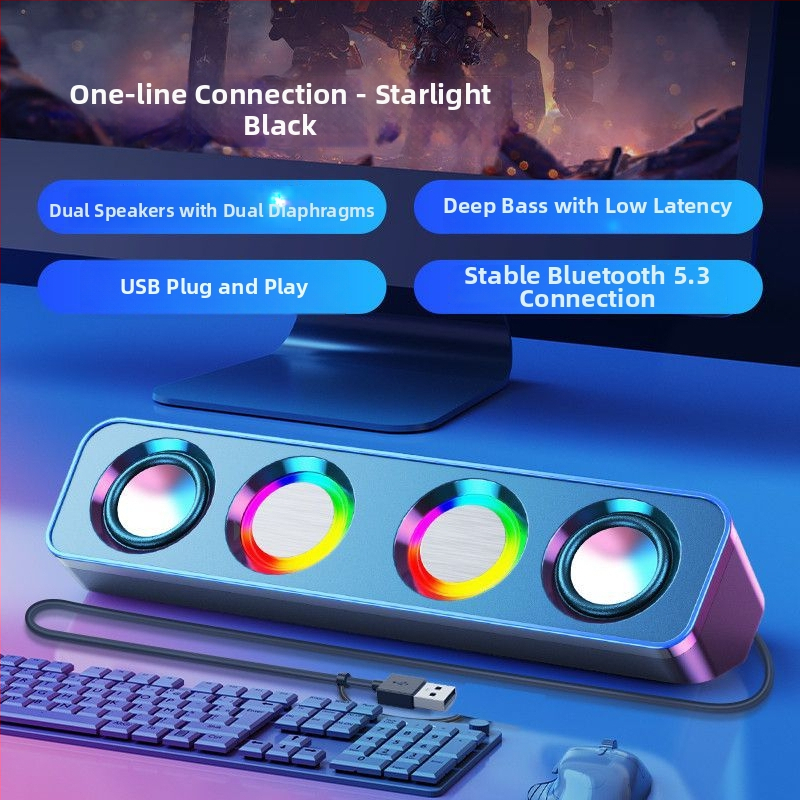 Boxe pentru calculator, alimentare USB, sistem multimedia stereo 2.0