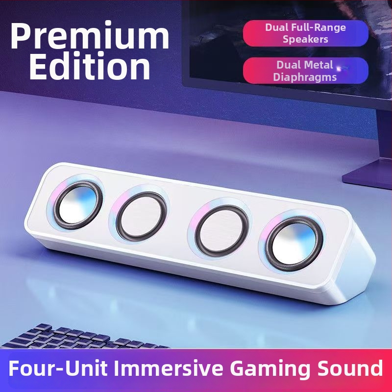 Boxe pentru calculator, alimentare USB, sistem multimedia stereo 2.0