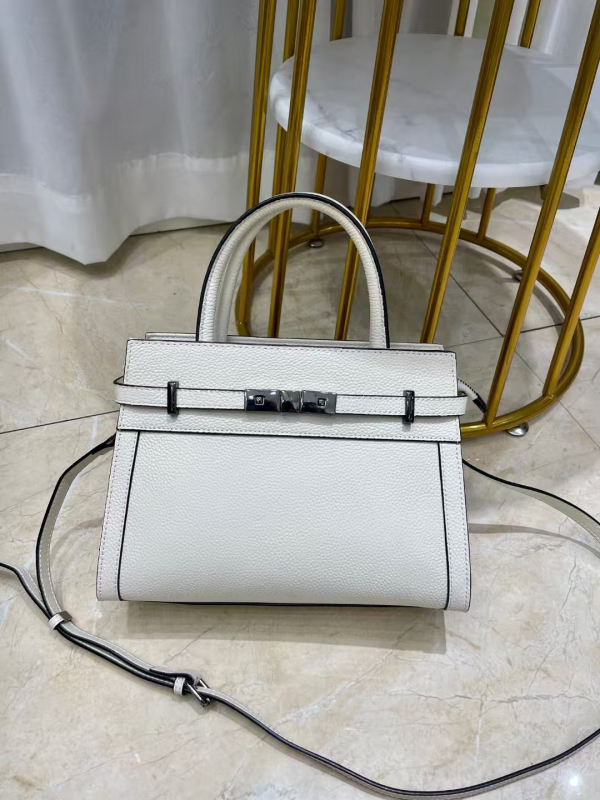 Torba od kože goveda prvog sloja Togo, mala kvadratna torba, ženska torba preko ramena, model 8713