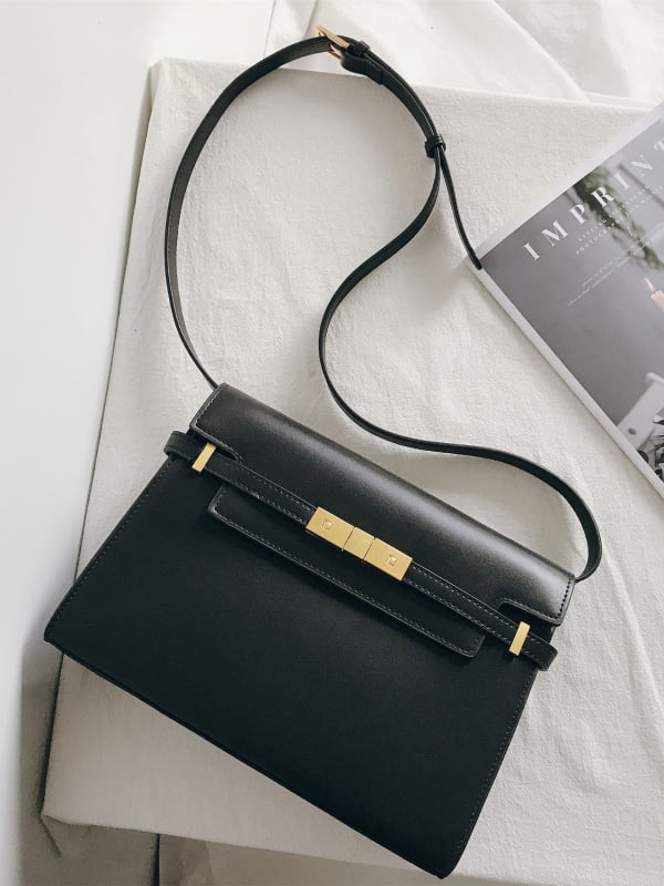 Yangshulin Manhattan ženska torbica od prave kože, 2025 novi model, luksuznog dizajna, kožna torba za rame s crossbody remenom