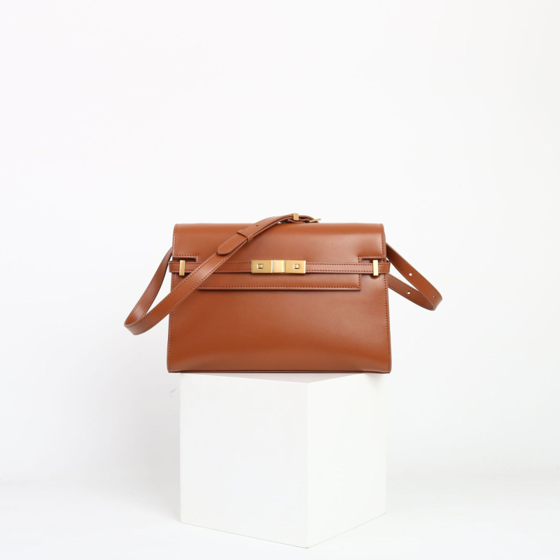 Yangshulin Manhattan ženska torbica od prave kože, 2025 novi model, luksuznog dizajna, kožna torba za rame s crossbody remenom