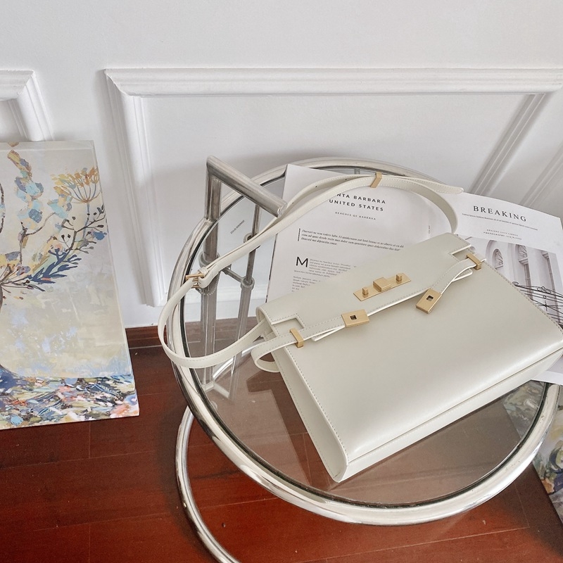 Yangshulin Manhattan ženska torbica od prave kože, 2025 novi model, luksuznog dizajna, kožna torba za rame s crossbody remenom