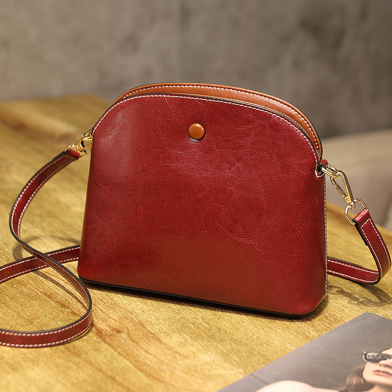 Ženska torba za rame od PU kože, mala kvadratna crossbody torba, svakodnevni retro stil, džep za telefon