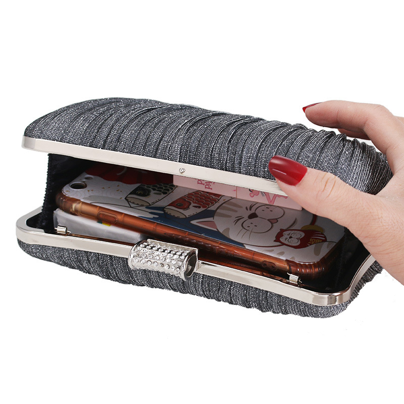 2023 Nova večernja torbica za haljine i večernje outfite, ženski clutch s dijamantima