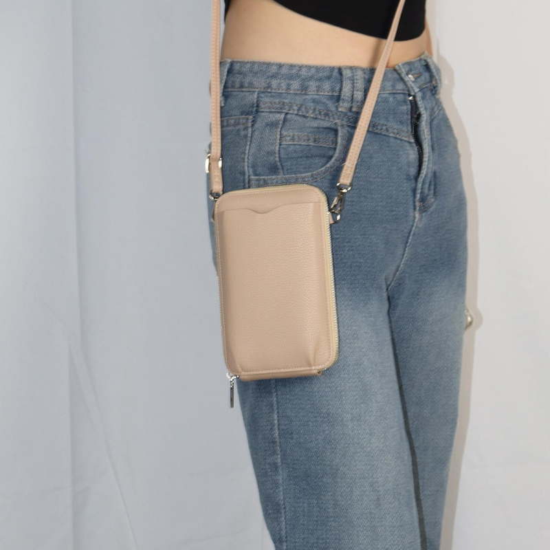 Torba za mobitel, mala četvrtasta forma, velika kapaciteta, crossbody torba, gradski stil