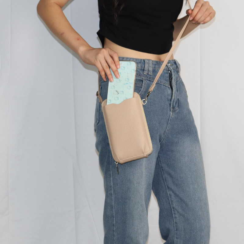 Torba za mobitel, mala četvrtasta forma, velika kapaciteta, crossbody torba, gradski stil