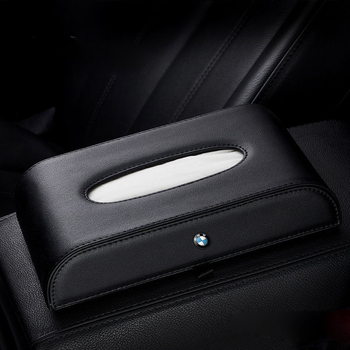 Kožna kutija za maramice za auto, držač na naslon za ruku, univerzalna, višestruka namjena