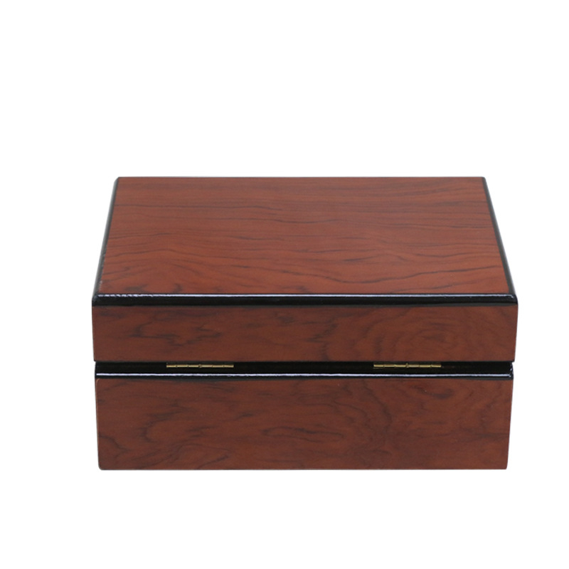Cutie pentru ceas din rosewood, cu capac pliant și închidere, cutie cadou din lemn pentru brățări, cu imprimare logo