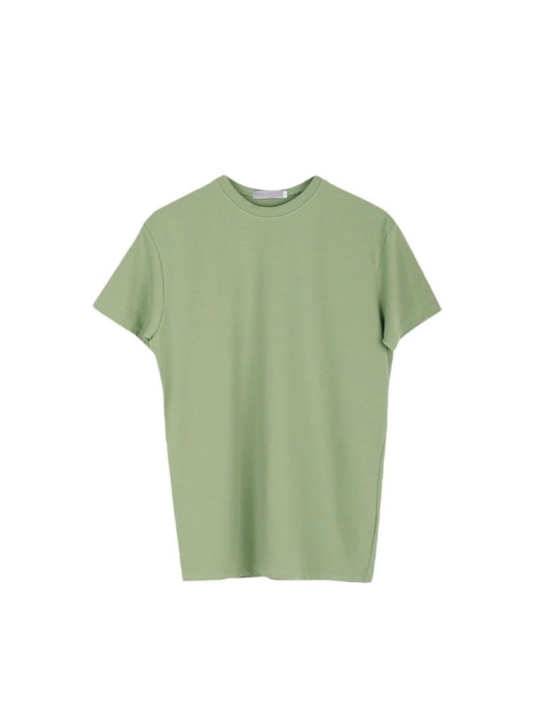 Ανδρικό T‑shirt για καλοκαίρι – κοντό μανίκι, στρογγυλός λαιμός, εφαρμογή Slim‑Fit με ελαστικότητα, γρήγορο στέγνωμα, μονόχρωμο