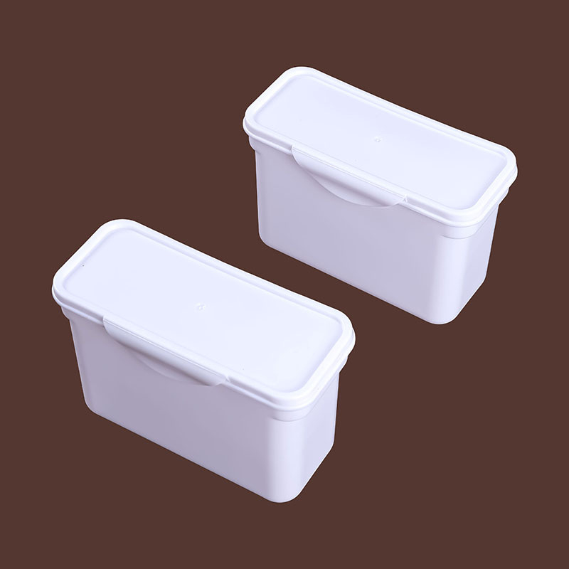 PP plastična kutija za pohranu pralnih perlica, plastični spremnik, dimenzije 17.3 × 7.5 × 11.1 cm