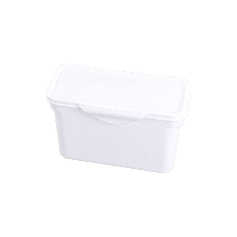 PP plastična kutija za pohranu pralnih perlica, plastični spremnik, dimenzije 17.3 × 7.5 × 11.1 cm