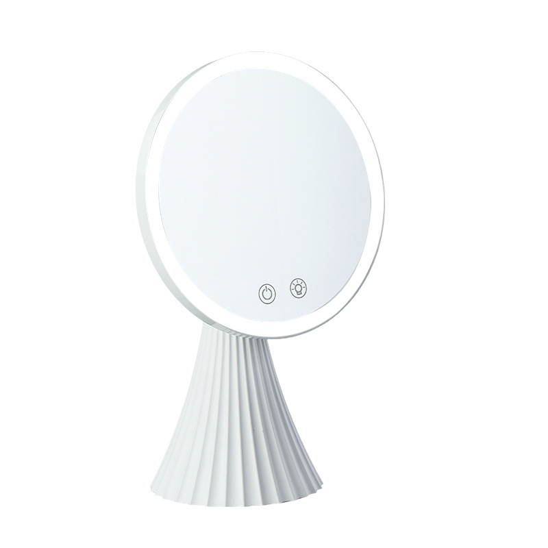 Premium LED Καθρέπτης Μακιγιάζ με Ρυθμιζόμενο Φωτισμό – Επιτραπέζιος Καθρέφτης Ομορφιάς με Φώτα