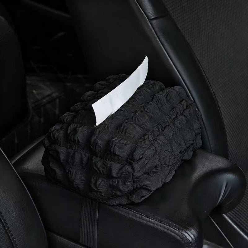 Auto kutija za maramice od plišane tkanine, viseći organizator za naslon za ruku i višenamjenska torba za pohranu maramica