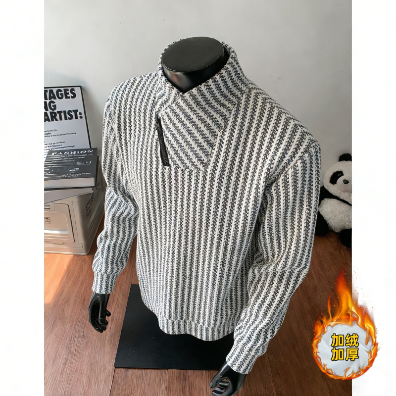Αντρικό μακρυμάνικο T-shirt και φούτερ-ζακέτα σε στυλ Old Money, άνοιξη 2026