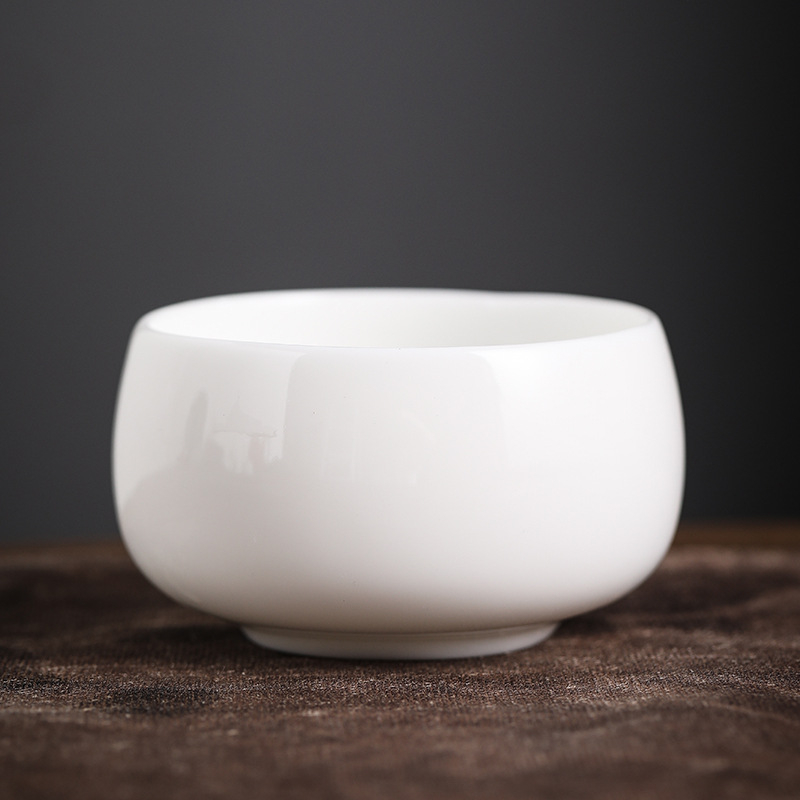 Mala šalica od bijelog porcelana za ispiranje čaja, Gongfu čajna ceremonija