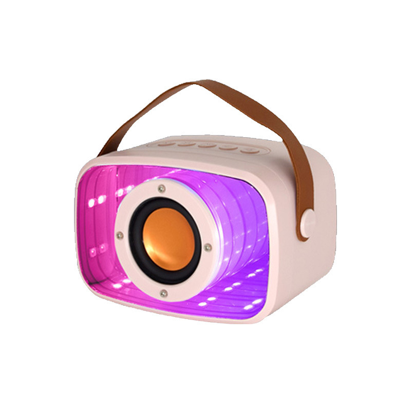 W20 Space Capsule difuzor Bluetooth cu oglindă Abyss, design suspendat și lumini colorate, sunet de înaltă calitate