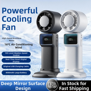 Abyss Mirror prenosni USB ventilator za hlađenje, 26 prilagodljivih modela, studentski stolni ventilator, dugotrajna pouzdanost