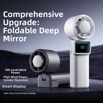 Abyss Mirror prenosni USB ventilator za hlađenje, 26 prilagodljivih modela, studentski stolni ventilator, dugotrajna pouzdanost