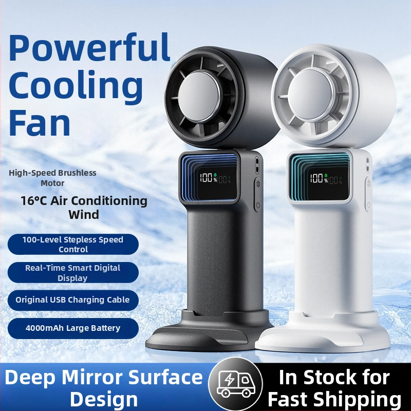 Abyss Mirror prenosni USB ventilator za hlađenje, 26 prilagodljivih modela, studentski stolni ventilator, dugotrajna pouzdanost