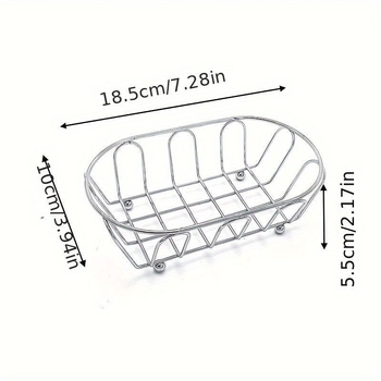 Japanski stil minimalistička košara za pohranu od nehrđajućeg čelika s geometrijskim izrezima za kozmetiku i nakit