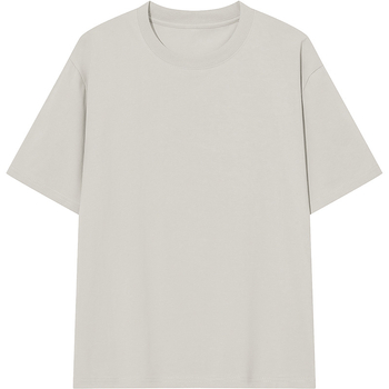 2026 Νέο στυλ ανδρικό T-shirt από Mercerized βαμβάκι Ice Silk, κοντό μανίκι, στρογγυλός λαιμός, μονόχρωμο, δροσερό με γρήγορο στέγνωμα, καλοκαίρι