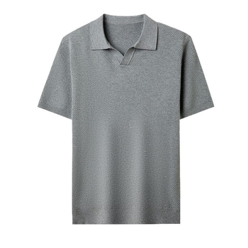 Muško polo od 100% pamuka, kratkih rukava, V izrez, prozračan lagani dres
