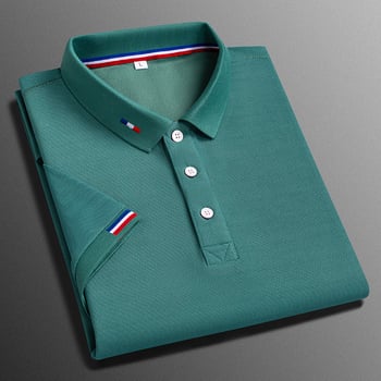 Muška ljetna polo majica kratkih rukava s vezenjem