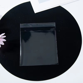 Pocket Romance: Prozirne samoljepljive vrećice za pohranu znački 105x105 mm – paket od 100 komada
