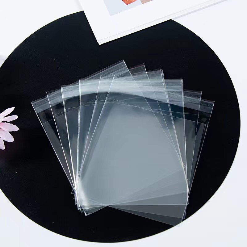 Pocket Romance: Prozirne samoljepljive vrećice za pohranu znački 105x105 mm – paket od 100 komada