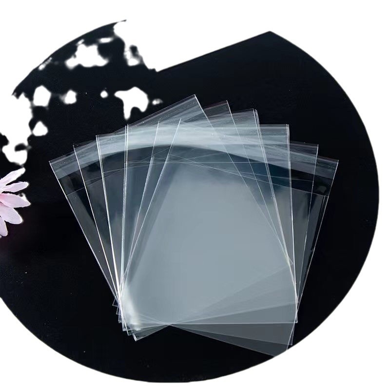 Pocket Romance: Prozirne samoljepljive vrećice za pohranu znački 105x105 mm – paket od 100 komada
