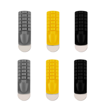 Silikonska kuka za ključeve za automobil i rub stola, mini kuka s ljepilom trakom bez bušenja (6 komada)