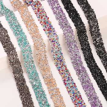 Pojas od smole s rhinestones, ljepilo za topljenje, dvostrano ljepilo, širina 1,5 cm, za cipele, torbe i odjeću