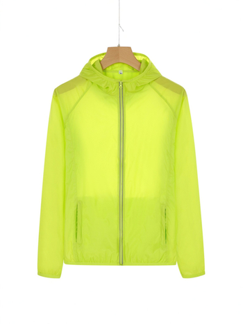 Unisex lagana jakna s kapuljačom za zaštitu od sunca, vanjski najlonski windbreaker, prozračna, brzo se suši, UPF30, vodootporna