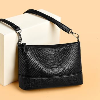 Ženska torbica preko ramena od kože prvog sloja goveda, velika zapremina, moderan crossbody, luksuzan izgled, za svakodnevnu uporabu, proljeće 2026