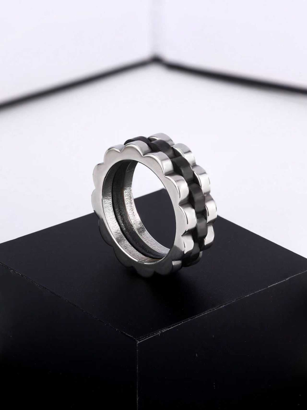 Prsten s krunom, originalni dizajn, unisex, minimalistički stil