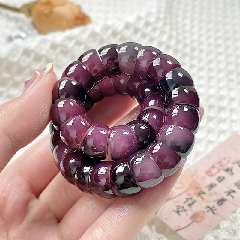 Természetes fehér Bodhi gyökérből készült karkötő, 33 gyöngy, kézműves, nőknek, 12 mm