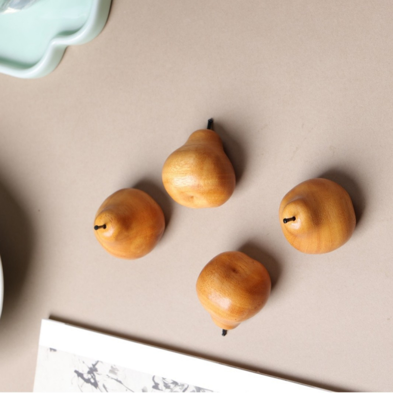 Drveni ručno izrađeni DIY dodaci: rosewood, motiv jagode, lychee plod, sandalovo drvo i ukrasi od tikve