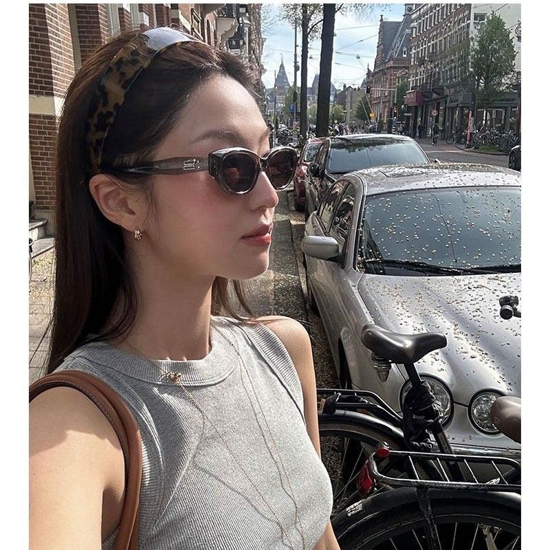 Luksuzni stil blogera: široka acetatna traka za kosu s tortoiseshell uzorkom i vintage amber leopard printom, korejskog stila dodatak za kosu