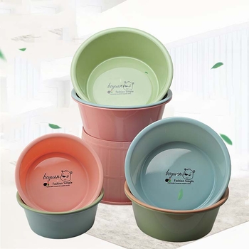 Debela okrugla plastična posuda za pranje, 39 cm, za dom i studentski dom