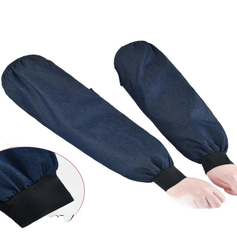 Denim rukavi za zaštitu na radu, dugi, debeli, otporni na habanje za zavarivanje, protiv prljavštine, zimska uporaba
