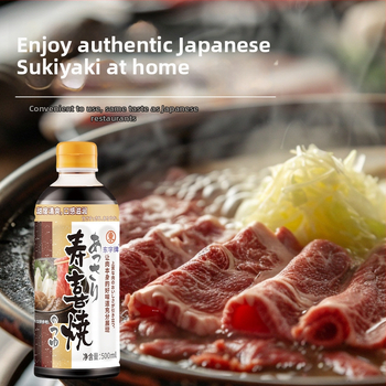 Sukiyaki omáčka na horúci kotol, korenie pre sukiyaki, základ zo sójovej omáčky 500 ml